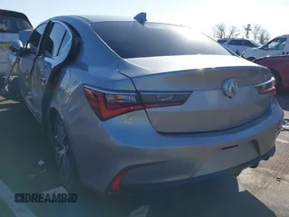 2021 Acura ILX w/Premium Package with VIN 19UDE2F76MA001481, listed as a IAAI auction lot 41128123 with 41,409 mi miles. Bid and sale history available at carsss.com. Image 3.