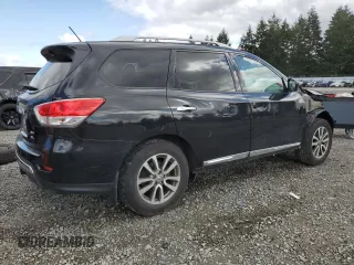 2015 Nissan Pathfinder SL with VIN 5N1AR2MM1FC658013, listed as a Copart auction lot 52911255 with 125,073 mi miles and Salvage title. Bid and sale history available at DreamBid. Image 3.
