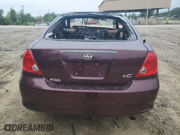 2007 Scion tC Spec with VIN JTKDE177570218272, listed as a Copart auction lot 58276625 with Not provided miles and Salvage title. Bid and sale history available at DreamBid. Image 6.