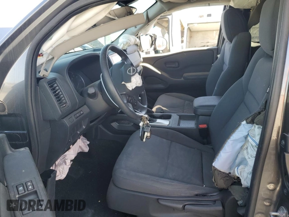 2022 Nissan Frontier S with VIN 1N6ED1CM1NN644435, listed as a Copart auction lot 61658825 with 28,780 mi miles and Salvage title. Bid and sale history available at DreamBid. Image 7.