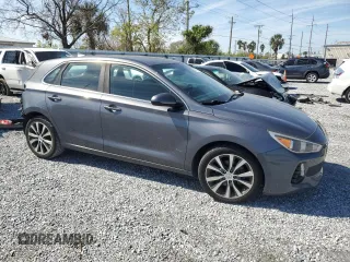 2018 Hyundai Elantra with VIN KMHH35LE8JU063870, listed as a Copart auction lot 43615935 with 72,868 mi miles and Salvage Title. Bid and sale history available at DreamBid. Image 4.