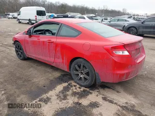 2012 Honda Civic Cpe EX-L with VIN 2HGFG3B03CH525527, listed as a IAAI auction lot 41327497 with 228,458 mi miles. Bid and sale history available at carsss.com. Image 3.