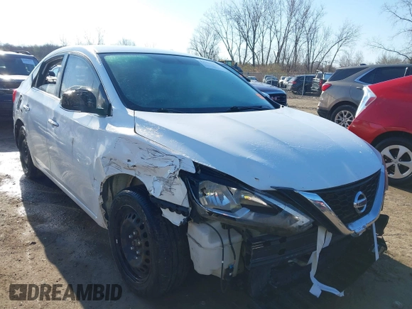 2019 Nissan Sentra S with VIN 3N1AB7AP9KY339712, listed as a IAAI auction lot 41984204 with 116,153 mi miles and . Bid and sale history available at DreamBid. Image 1.