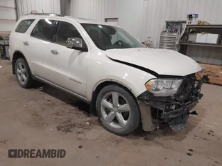 2011 Dodge Durango Citadel with VIN 1D4RE5GG3BC731017, listed as a IAAI auction lot 41406363 with 202,960 mi miles. Bid and sale history available at carsss.com. Image 1.