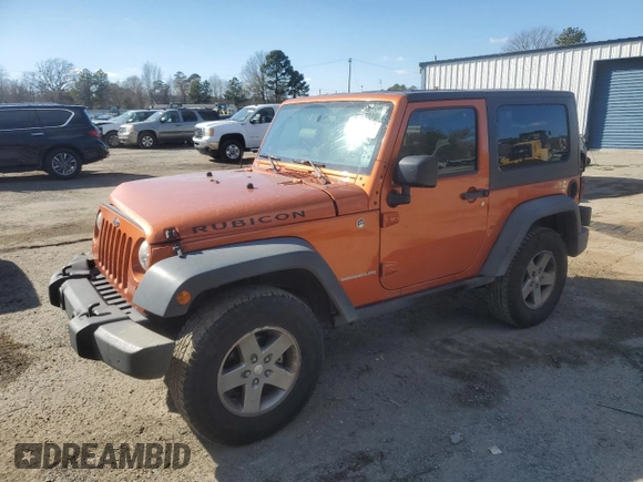 2010 Jeep Wrangler Rubicon with VIN 1J4BA6D17AL208835, listed as a Copart auction lot 41851855 with 107,771 mi miles and Salvage title. Bid and sale history available at DreamBid. Image 1.