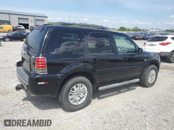 2005 Mercury Mariner Luxury with VIN 4M2YU57175DJ31939, listed as a Copart auction lot 54049415 with Not provided miles and Salvage title. Bid and sale history available at DreamBid. Image 3.