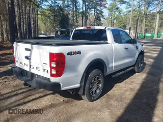 2020 Ford Ranger XL with VIN 1FTER1FH4LLA24075, listed as a IAAI auction lot 41902919 with 76,160 mi miles. Bid and sale history available at carsss.com. Image 4.