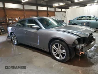 2012 Dodge Charger SXT with VIN 2C3CDXJG1CH183855, listed as a Copart auction lot 53055585 with 181,682 mi miles and Salvage Title. Bid and sale history available at carsss.com. Image 4.