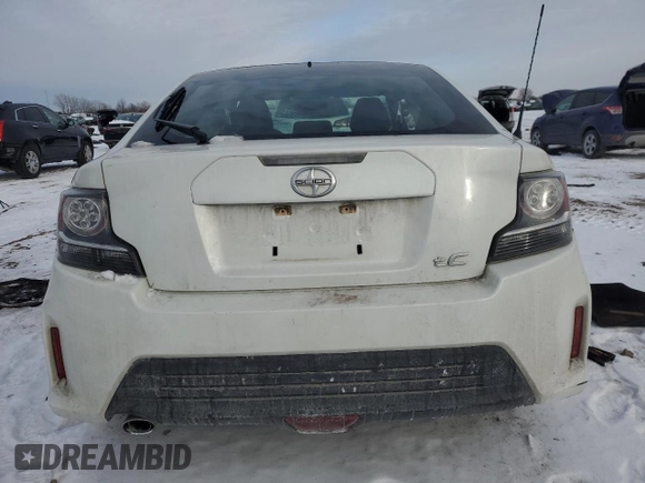 2016 Scion tC with VIN JTKJF5C77GJ024687, listed as a Copart auction lot 45540105 with 102,881 mi miles and Salvage Title. Bid and sale history available at carsss.com. Image 6.