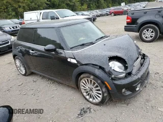 2012 MINI Hardtop S with VIN WMWSV3C58CT386573, listed as a Copart auction lot 61145045 with 35,714 mi miles and Non repairable. Bid and sale history available at DreamBid. Image 4.