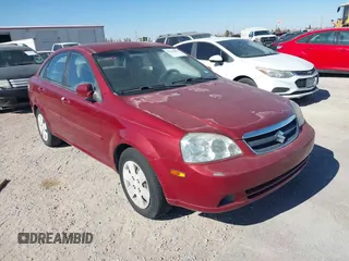 2008 Suzuki Forenza z VIN KL5JD56ZX8K849442, wystawiony jako IAAI lot #41323995 z przebiegiem 116 304 mil mil oraz . Historia ofert i sprzedaży dostępna na DreamBid. Obrazek 1.