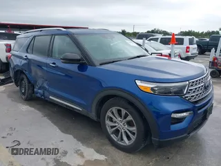 2022 Ford Explorer Limited z VIN 1FMSK7FH7NGB57172, wystawiony jako IAAI lot #42155845 z przebiegiem 51 000 mil mil oraz . Historia ofert i sprzedaży dostępna na DreamBid. Obrazek 1.