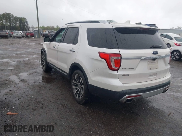 2016 Ford Explorer Platinum with VIN 1FM5K8HTXGGA60880, listed as a IAAI auction lot 41972719 with 113,081 mi miles and . Bid and sale history available at DreamBid. Image 3.