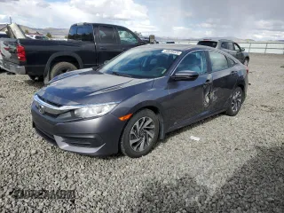 2017 Honda Civic Sedan EX with VIN 19XFC2F71HE022755, listed as a Copart auction lot 50838025 with 53,680 mi miles and Salvage Title. Bid and sale history available at carsss.com. Image 1.
