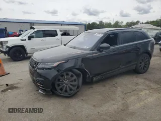 2018 Land Rover Range Rover Velar R-Dynamic SE with VIN SALYL2RV9JA756239, listed as a Copart auction lot 58501575 with 74,487 mi miles and Salvage title. Bid and sale history available at DreamBid. Image 1.