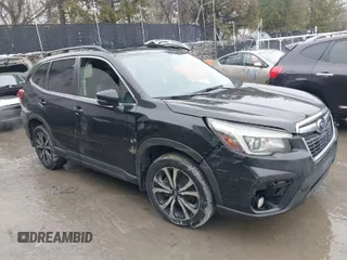 2020 Subaru Forester Limited with VIN JF2SKASC4LH478302, listed as a IAAI auction lot 41532416 with 91,392 mi miles. Bid and sale history available at carsss.com. Image 1.