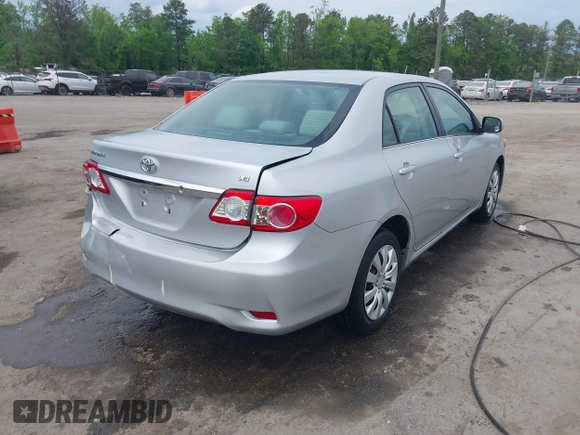 2013 Toyota Corolla L with VIN 5YFBU4EE0DP172081, listed as a IAAI auction lot 42115933 with 144,319 mi miles and . Bid and sale history available at DreamBid. Image 4.