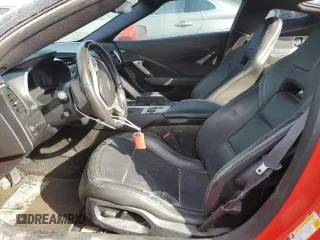2015 Chevrolet Corvette Z51 1LT with VIN 1G1YH2D73F5100421, listed as a Copart auction lot 80197904 with 0 mi miles and Salvage Title. Bid and sale history available at carsss.com. Image 7.