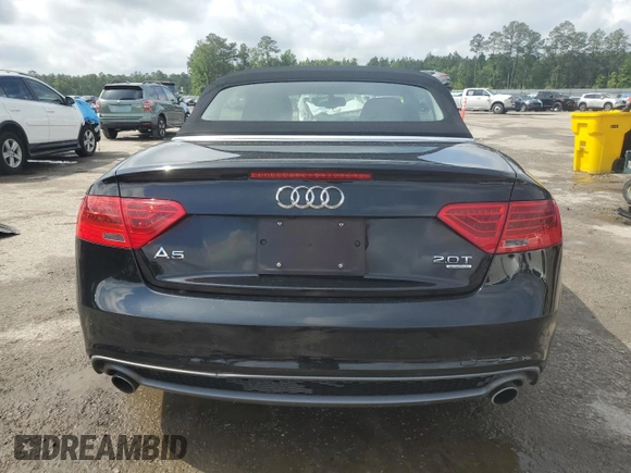 2015 Audi A5 Premium Plus z VIN WAUMFAFH9FN003510, wystawiony jako Copart lot #54419925 z przebiegiem 70 594 mil mil oraz Szkoda całkowita • Salvage title. Historia ofert i sprzedaży dostępna na DreamBid. Obrazek 6.