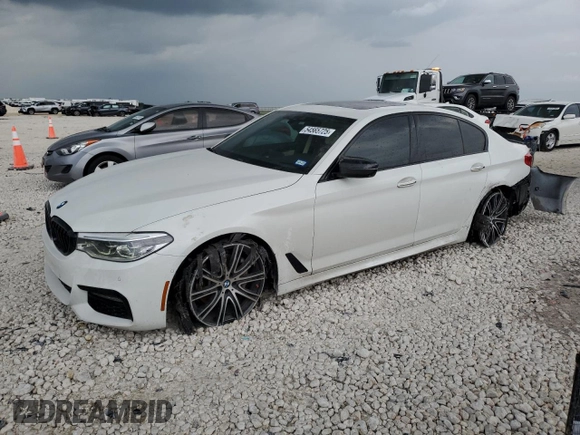 2017 BMW 5 Series 540i with VIN WBAJE5C32HG914839, listed as a Copart auction lot 54565725 with 71,795 mi miles and Salvage title. Bid and sale history available at DreamBid. Image 1.