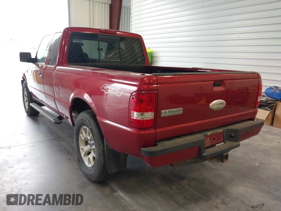 2009 Ford Ranger XLT with VIN 1FTZR45E49PA67553, listed as a IAAI auction lot 42799253 with 93,122 mi miles and . Bid and sale history available at DreamBid. Image 3.