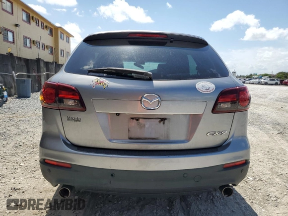 2015 Mazda CX-9 Touring with VIN JM3TB2CA6F0453398, listed as a Copart auction lot 55897115 with 167,563 mi miles and Salvage title. Bid and sale history available at DreamBid. Image 6.