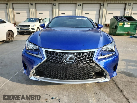 2018 Lexus RC 350 with VIN JTHSZ5BC5J5008553, listed as a Copart auction lot 60472575 with 116,525 mi miles and Salvage title. Bid and sale history available at DreamBid. Image 5.
