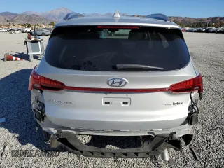 2022 Hyundai Santa Fe Hybrid Limited with VIN KM8S5DA12NU054923, listed as a Copart auction lot 87415904 with 27,679 mi miles and Salvage Title. Bid and sale history available at carsss.com. Image 6.