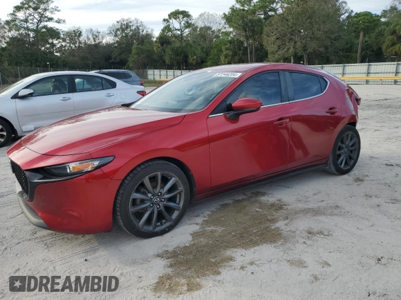 2019 Mazda 3 Preferred with VIN JM1BPAMM2K1141639, listed as a Copart auction lot 87246204 with 105,868 mi miles and Non repairable. Bid and sale history available at DreamBid. Image 1.