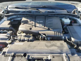 2018 Nissan Armada Platinum with VIN JN8AY2NF8J9333487, listed as a Copart auction lot 46295745 with 58,876 mi miles and Salvage Title. Bid and sale history available at carsss.com. Image 12.