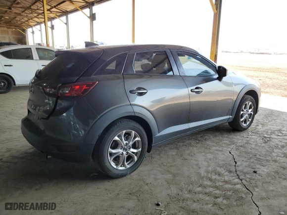 2018 Mazda CX-3 Sport with VIN JM1DKDB77J0309544, listed as a Copart auction lot 62309194 with 63,705 mi miles and Salvage Title. Bid and sale history available at carsss.com. Image 3.