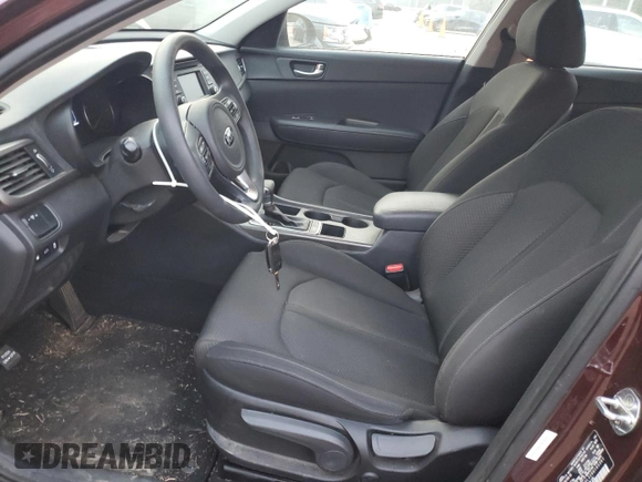 2016 Kia Optima LX with VIN 5XXGT4L32GG105361, listed as a Copart auction lot 82678114 with 58,031 mi miles and Salvage Title. Bid and sale history available at carsss.com. Image 7.