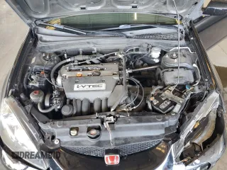 2006 Acura RSX with VIN JH4DC54806S023165, listed as a Copart auction lot 62896225 with 201,395 mi miles and Salvage title. Bid and sale history available at DreamBid. Image 11.