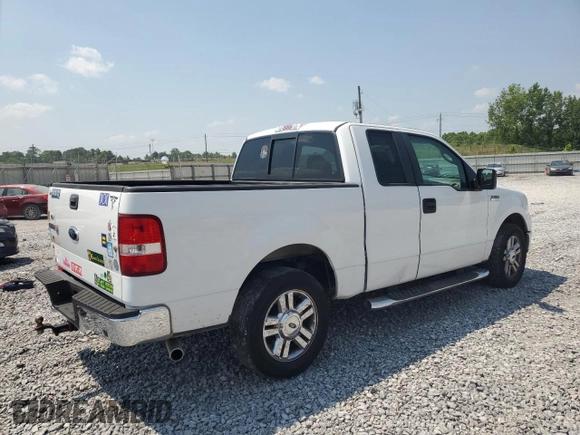 2008 Ford F-150 STX with VIN 1FTRX12W58FC17160, listed as a Copart auction lot 58375045 with 133,976 mi miles and Salvage title. Bid and sale history available at DreamBid. Image 3.