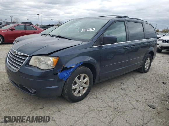 2008 Chrysler Town & Country Touring with VIN 2A8HR54P78R139436, listed as a Copart auction lot 52924775 with 319,250 mi miles and Salvage Title. Bid and sale history available at DreamBid. Image 1.