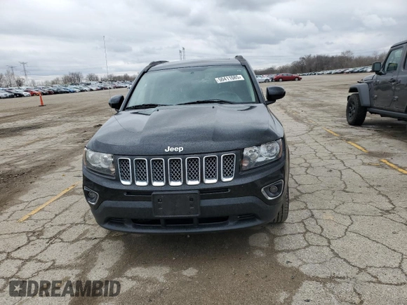 2016 Jeep Compass High Altitude Edition with VIN 1C4NJDEB8GD793474, listed as a Copart auction lot 50411085 with 73,640 mi miles and Salvage Title. Bid and sale history available at carsss.com. Image 5.