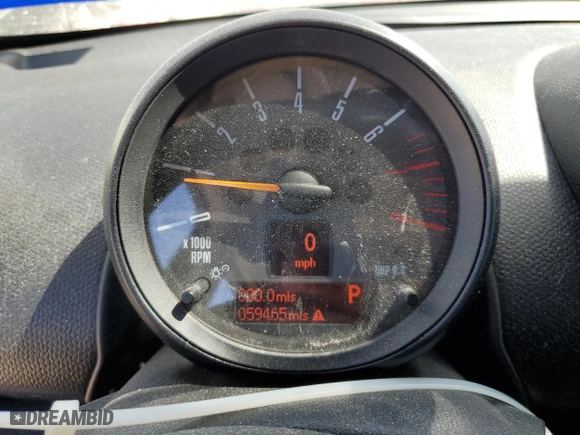 2016 MINI Cooper Countryman S with VIN WMWZC3C51GWT10301, listed as a Copart auction lot 48598885 with 59,465 mi miles and Salvage Title. Bid and sale history available at carsss.com. Image 9.