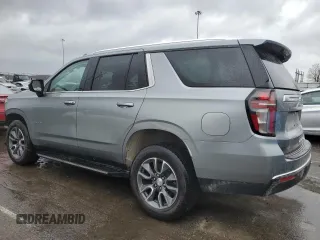 2023 Chevrolet Tahoe LS z VIN 1GNSKMKD5PR474422, wystawiony jako Copart lot #47843445 z przebiegiem 43 712 mil mil oraz Szkoda całkowita • Salvage title. Historia ofert i sprzedaży dostępna na DreamBid. Obrazek 2.