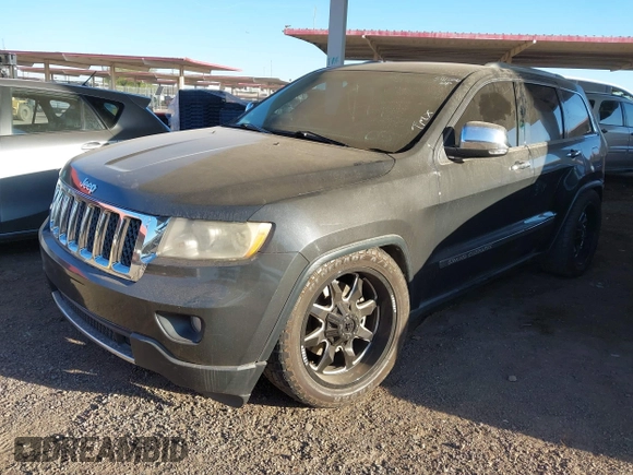 2011 Jeep Grand Cherokee Overland with VIN 1J4RR6GT1BC541506, listed as a IAAI auction lot 41850203 with 177,287 mi miles and . Bid and sale history available at DreamBid. Image 17.