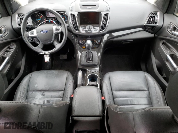 2015 Ford Escape Titanium with VIN 1FMCU9J90FUA08275, listed as a Copart auction lot 52431655 with 141,562 mi miles and Salvage Title. Bid and sale history available at carsss.com. Image 8.