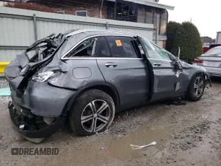2016 Mercedes-Benz GLC with VIN WDC0G4KBXGF026205, listed as a Copart auction lot 48024815 with 0 mi miles and Salvage Title. Bid and sale history available at carsss.com. Image 3.