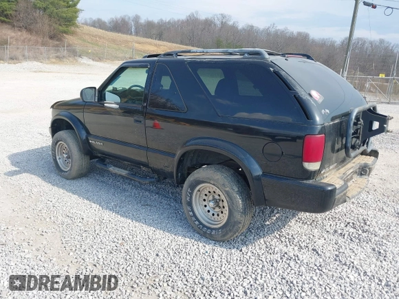 2000 Chevrolet Blazer LS z VIN 1GNCT18W1YK112722, wystawiony jako IAAI lot #41758275 z przebiegiem 157 730 mil mil oraz . Historia ofert i sprzedaży dostępna na DreamBid. Obrazek 3.