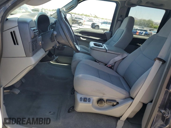 2005 Ford F-250 XL with VIN 1FTSW20P15EA64980, listed as a Copart auction lot 55518045 with 111,672 mi miles and Salvage title. Bid and sale history available at DreamBid. Image 7.