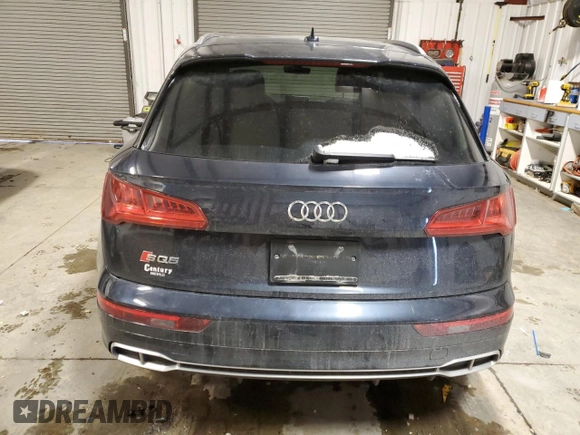 2018 Audi SQ5 Prestige with VIN WA1C4AFY3J2083105, listed as a Copart auction lot 37933474 with 58,064 mi miles and . Bid and sale history available at DreamBid. Image 6.