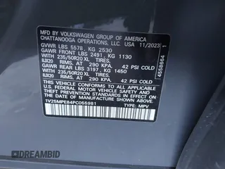 2023 Volkswagen ID.4 S z VIN 1V25MPE84PC055981, wystawiony jako IAAI lot #41670418 z przebiegiem 15 634 mil mil oraz . Historia ofert i sprzedaży dostępna na DreamBid. Obrazek 9.