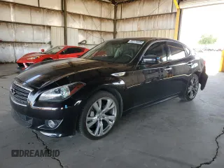 2011 Infiniti M with VIN JN1BY1AP5BM325387, listed as a Copart auction lot 62179305 with 111,596 mi miles and Salvage title. Bid and sale history available at DreamBid. Image 1.