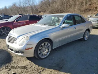 2007 Mercedes-Benz E-Class 3.5L with VIN WDBUF87X17X217722, listed as a Copart auction lot 41651355 with 112,193 mi miles and Salvage Title. Bid and sale history available at carsss.com. Image 1.