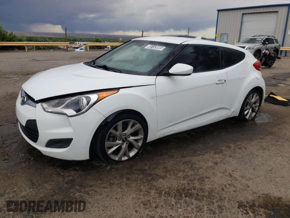 2016 Hyundai Veloster z VIN KMHTC6AD5GU266122, wystawiony jako Copart lot #55153085 z przebiegiem 100 068 mil mil oraz Czysty tytuł • Clean title. Historia ofert i sprzedaży dostępna na DreamBid. Obrazek 1.