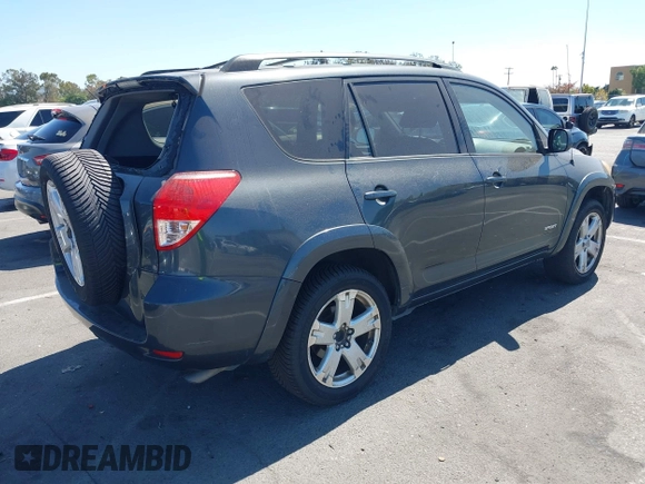 2008 Toyota RAV4 Sport with VIN JTMZD32V985113983, listed as a IAAI auction lot 42654195 with 274,654 mi miles and . Bid and sale history available at DreamBid. Image 4.