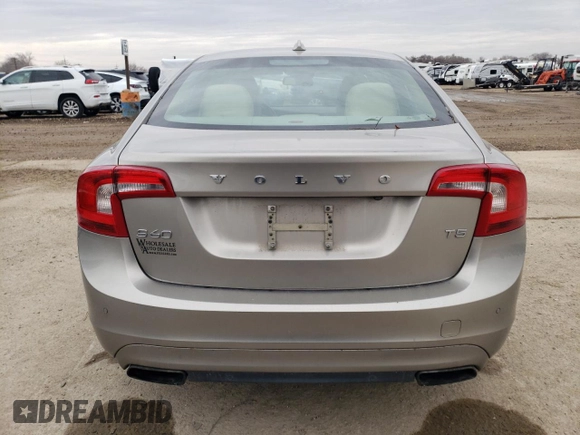 2015 Volvo S60 T5 Drive-E Premier Plus with VIN YV126MFC8F1307154, listed as a Copart auction lot 87926365 with 90,403 mi miles and Clean Title. Bid and sale history available at DreamBid. Image 6.